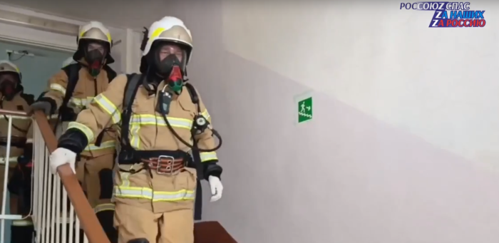 Пожарно-тактическое учение в Йошкар-Олинском медколледже