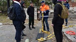 На этой неделе в РГКУ ДПО "УМЦ экологической безопасности и защиты населения" начались занятия по первоначальной подготовке спасателей